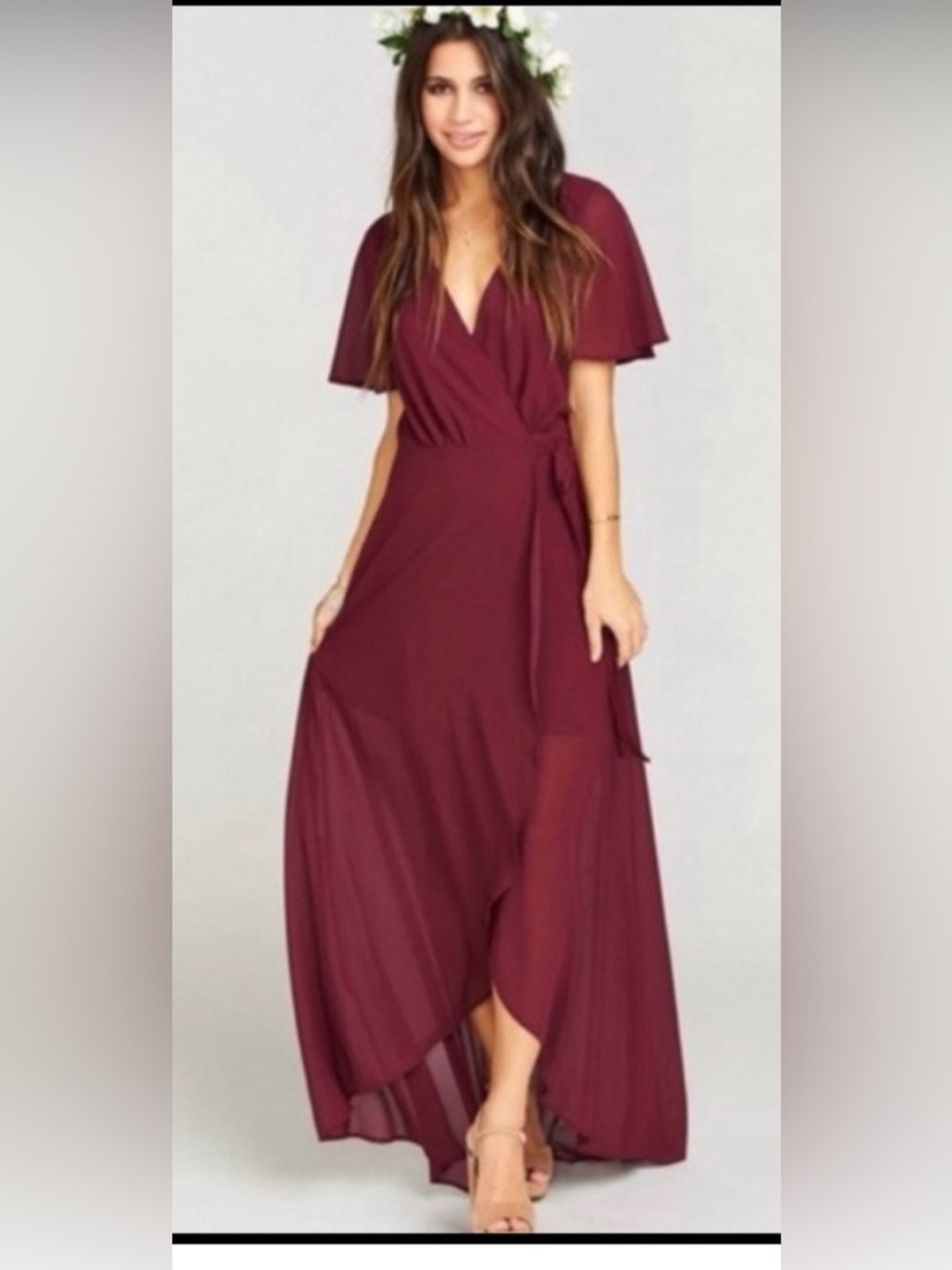 Show me your mumu Plum Wrap Maxi Dress - Women